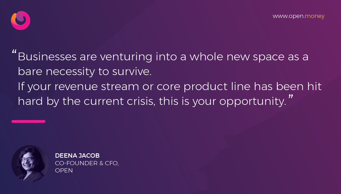 Deena Jacob, CFO, Open on "Pivoting Business Models in the ‘New Normal’ of COVID-19" | Open