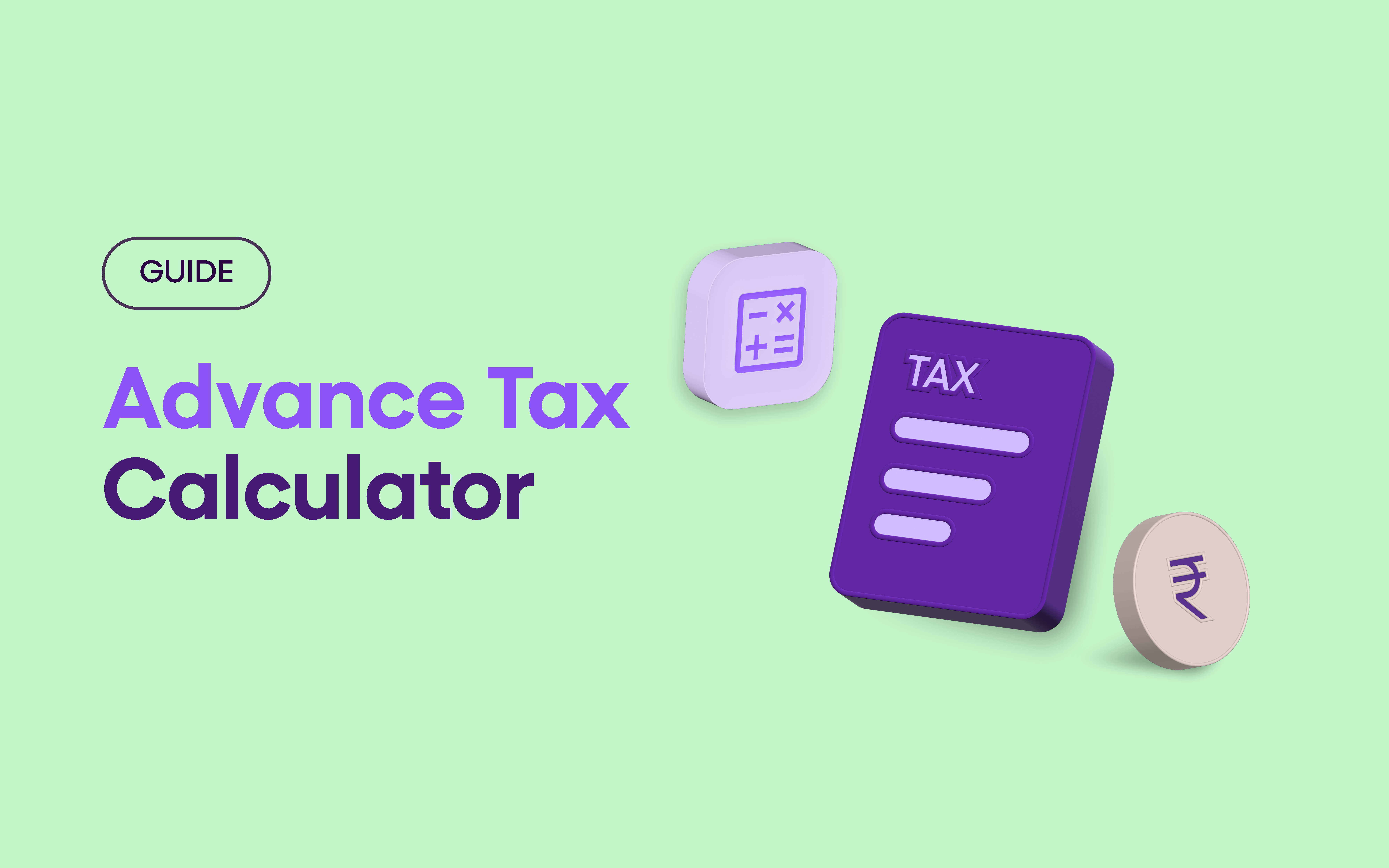 Advance Tax Calculator