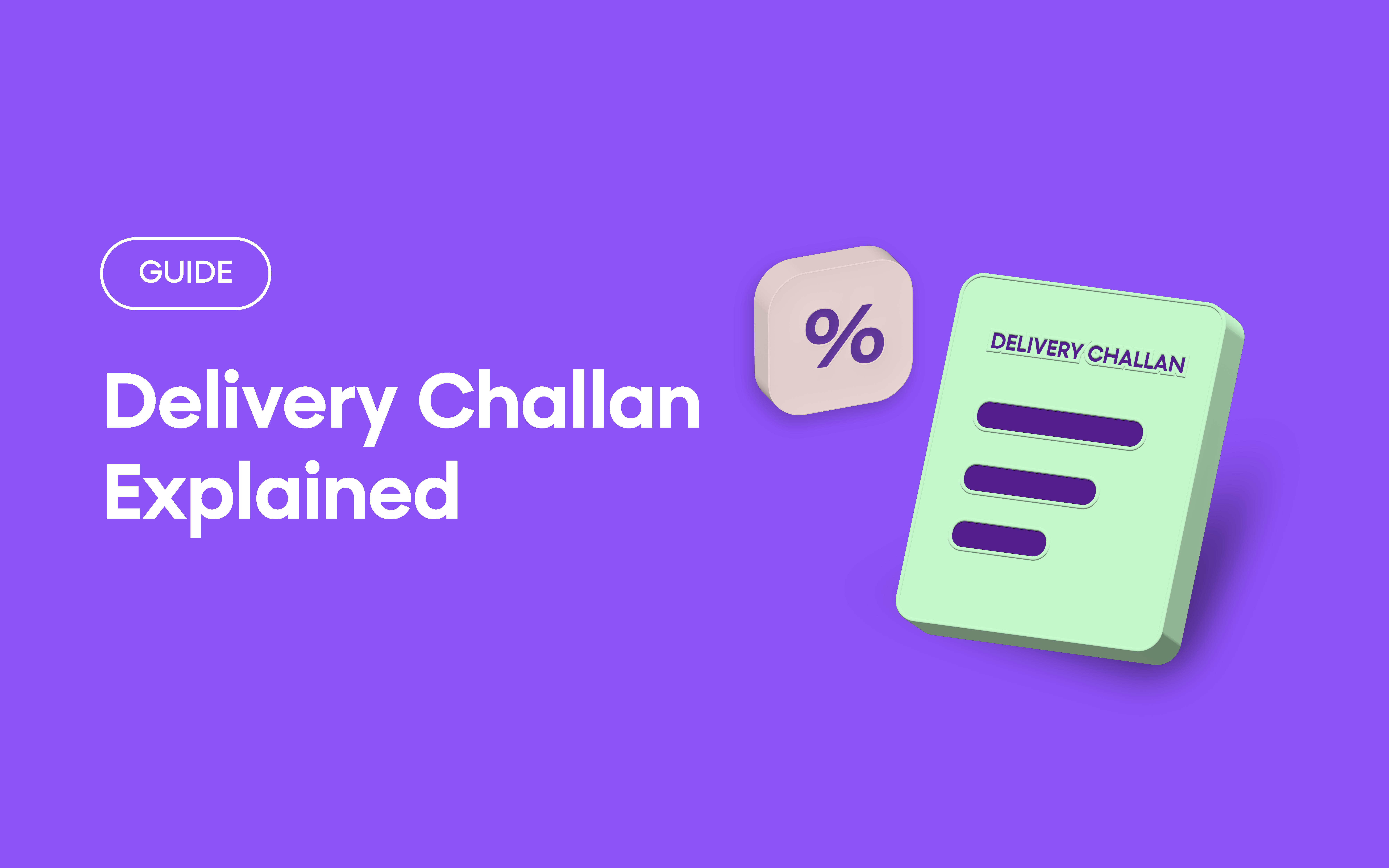 delivery challan