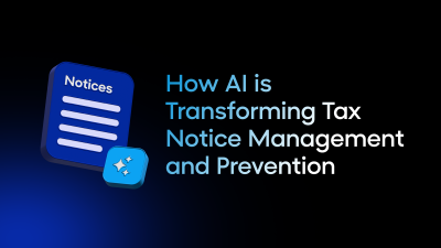 AI tax notice management